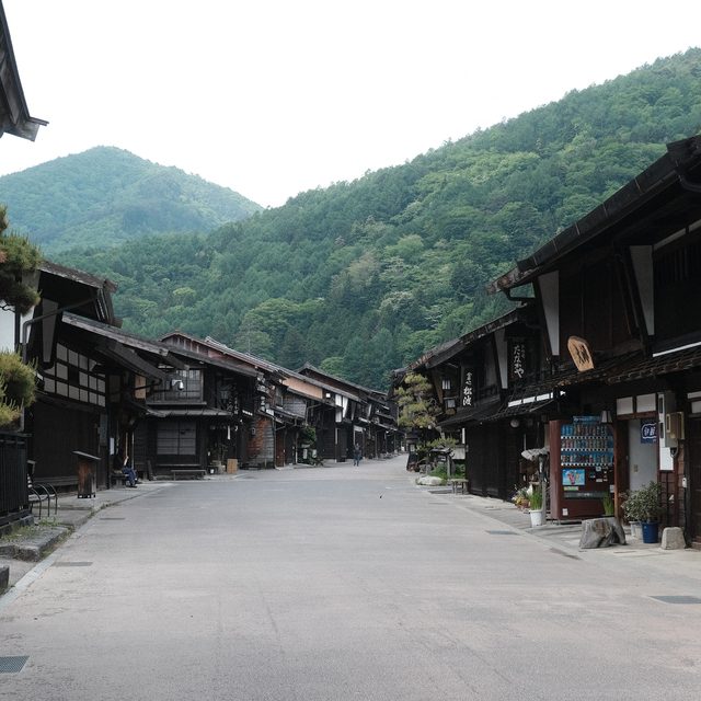 Narai-juku. An old post-town on the Naksasendo Trail from Edo (Tokyo) to Kyoto