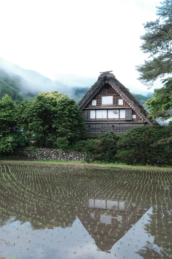 It was a good decision to get up early this morning. :)  Shirakawa-go